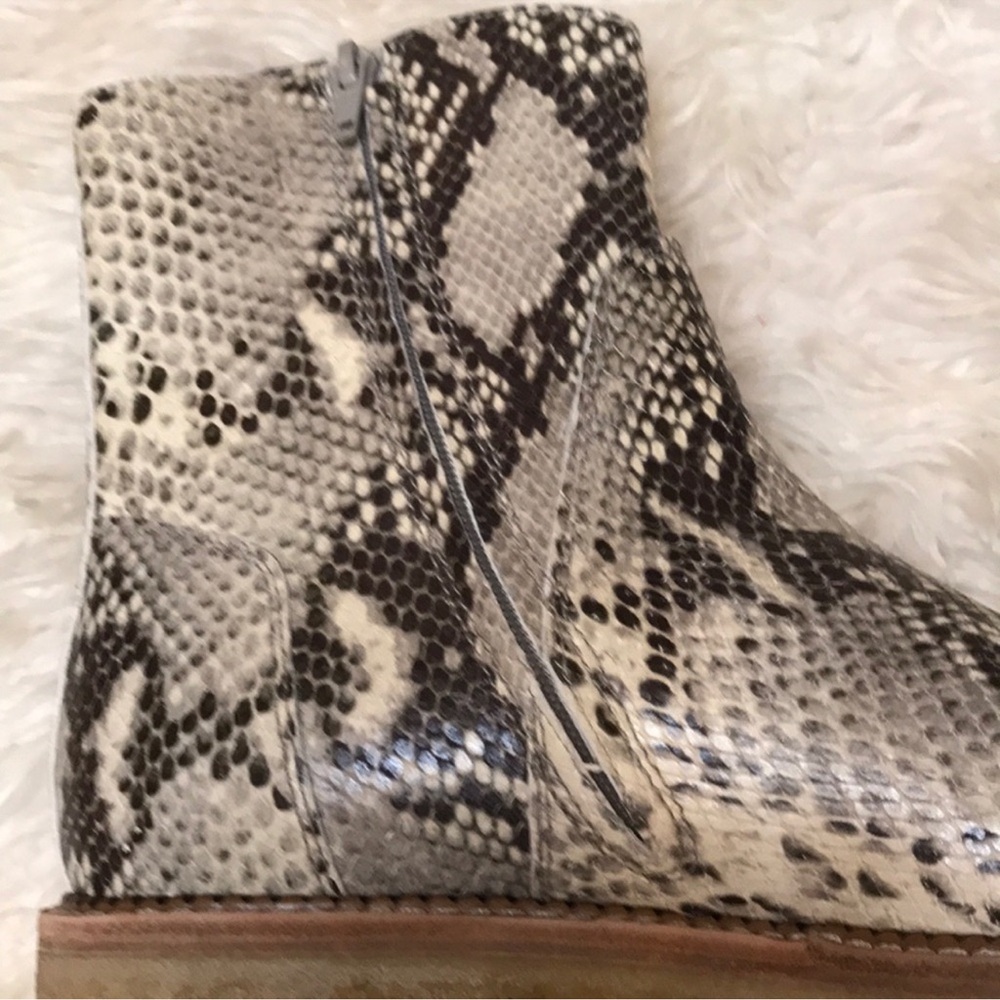 Maison Martin Margiela Python-Embossed Ankle Boot - image 6